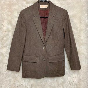 PENDLETON Brown Wool Blazer